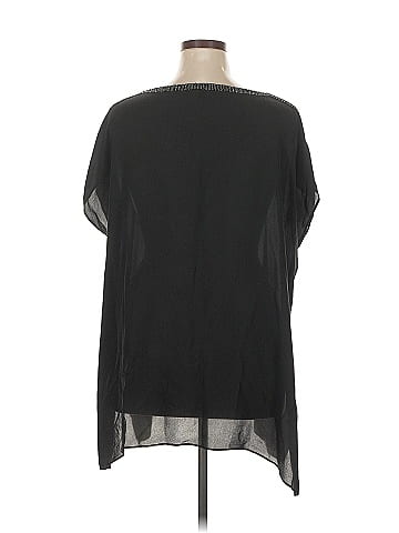 Eileen Fisher Short Sleeve Silk Top (view 2)