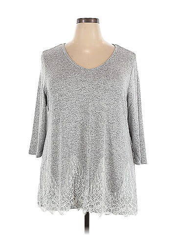 Lane Bryant 3/4 Sleeve Top (view 1)