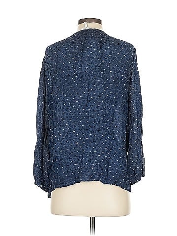 Joie Long Sleeve Silk Top (view 2)