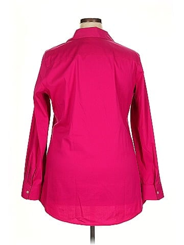 Foxcroft 3/4 Sleeve Button-Down Shirt (view 2)