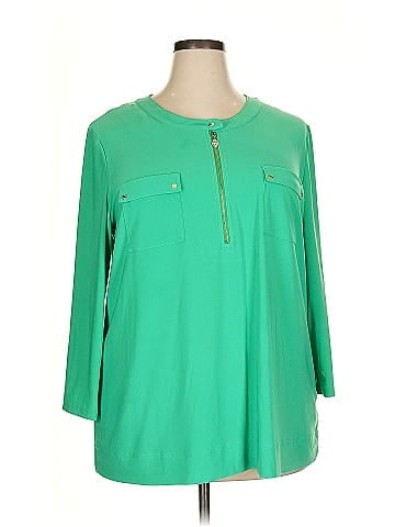 Anne Klein 3/4 Sleeve Blouse (view 1)