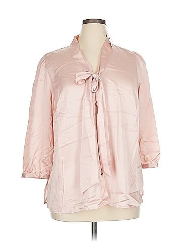 Worthington 3/4 Sleeve Blouse (view 1)