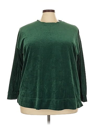 Woman Within Pullover Sweater (view 1)