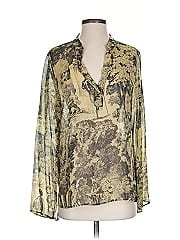 Karen Kane Long Sleeve Silk Top