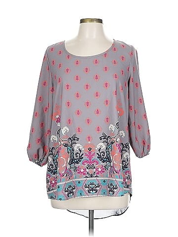 Moa Moa 3/4 Sleeve Blouse (view 1)