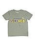 NFL 100% Polyester Gray Short Sleeve T-Shirt Size 8 - photo 1