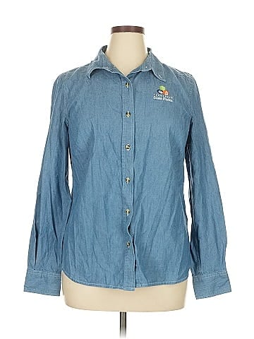 CHARLES RIVER APPAREL Long Sleeve Button-Down Shirt (view 1)