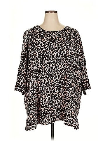 Catherines 3/4 Sleeve Blouse (view 1)
