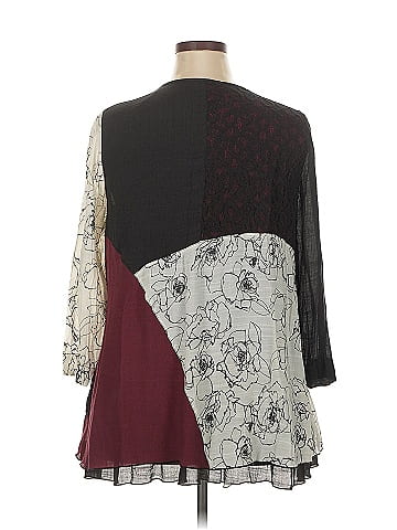 Ali Miles 3/4 Sleeve Blouse (view 2)
