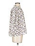Xirena Floral Ivory Short Sleeve Blouse Size XS - photo 3