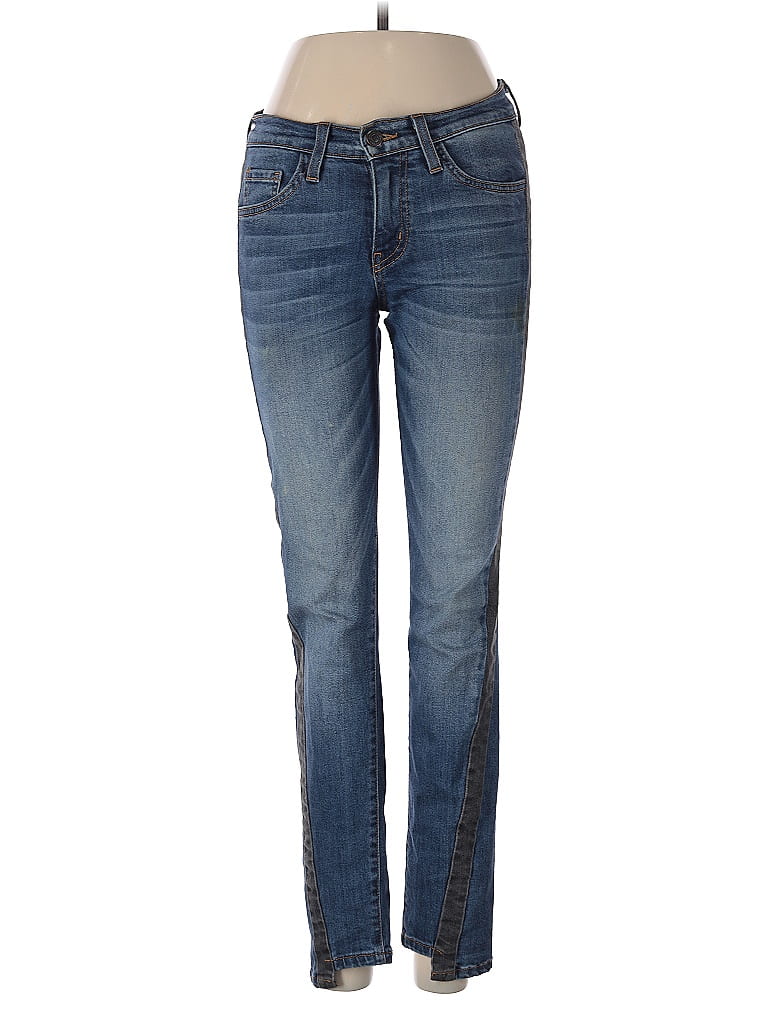 Flying Monkey Stripes Blue Jeans Size 26 waist - photo 1
