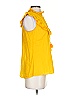 Figue 100% Cotton Yellow Sleeveless Blouse Size S - photo 4