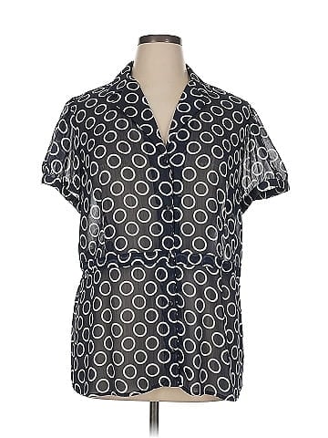 Sag Harbor Short Sleeve Blouse (view 1)