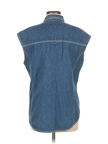 DKNY Jeans Denim Vest (view 2)