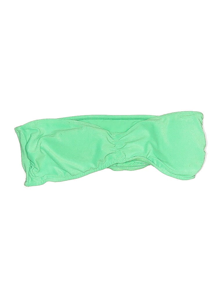 Pre-owned Unbranded Swimsuit Top Green Swimwear