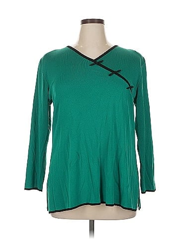 misook Long Sleeve Blouse (view 1)