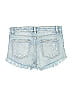 Cosmic Blue Love Hearts Blue Denim Shorts Size 27 waist - photo 2