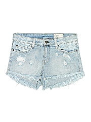 Cosmic Blue Love Denim Shorts