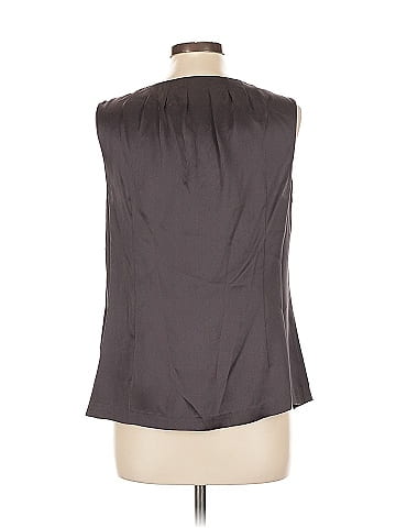 Classiques Entier Sleeveless Silk Top (view 2)