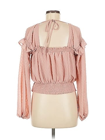 Mustard Seed Long Sleeve Blouse (view 2)