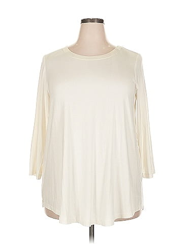 JM Collection 3/4 Sleeve T-Shirt (view 1)