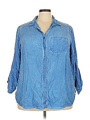 Velvet Heart 3/4 Sleeve Button Down Shirt