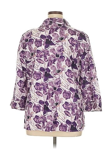 JM Collection 3/4 Sleeve Blouse (view 2)