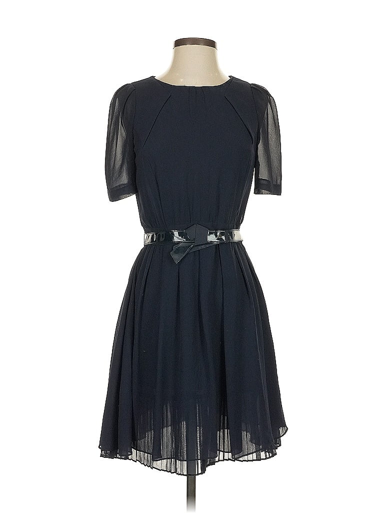Pre-owned David Meister Cocktail Dress In Blue