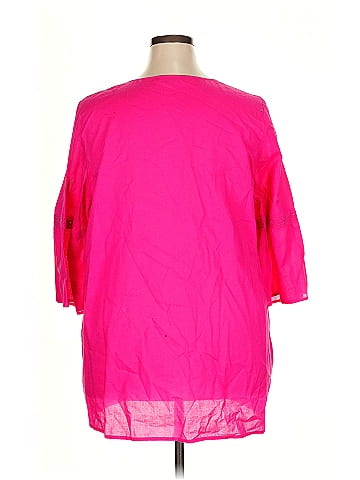 Woman Within 3/4 Sleeve Blouse (view 2)