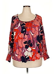 Terra & Sky 3/4 Sleeve Blouse