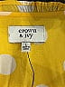 Crown & Ivy 100% Rayon Yellow Casual Dress Size L - photo 7