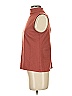 Ann Taylor Factory Burgundy Sleeveless Top Size S - photo 4