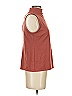 Ann Taylor Factory Burgundy Sleeveless Top Size S - photo 3