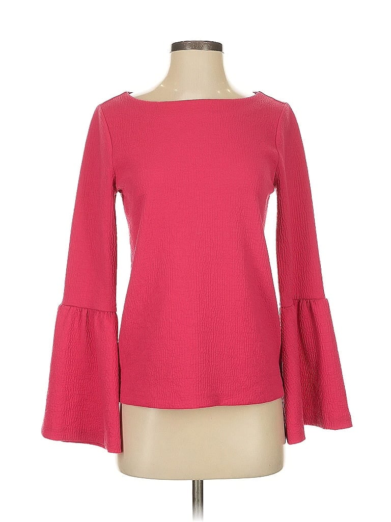 Click to view more detailed imagery on our partner's website Pre-owned Ann Taylor Long Sleeve Blouse In Pink
