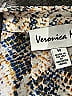 Veronica M. Silver Long Sleeve Blouse Size M - photo 7
