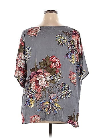 Umgee 3/4 Sleeve Blouse (view 2)