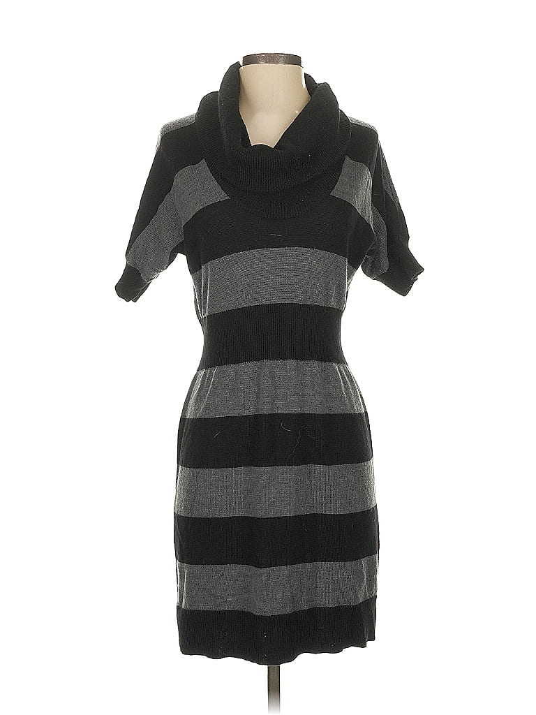 Pre-owned Ann Taylor Loft Casual Dress In Gray