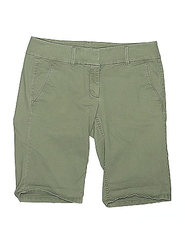 Ann Taylor LOFT Khaki Shorts (view 1)