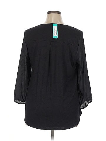 Fortune + Ivy 3/4 Sleeve Blouse (view 2)