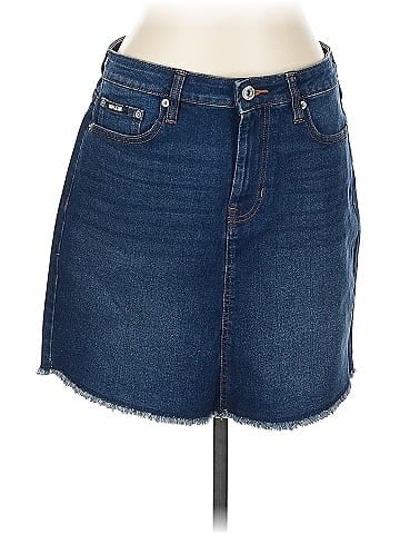 DKNY Jeans Denim Skirt (view 1)