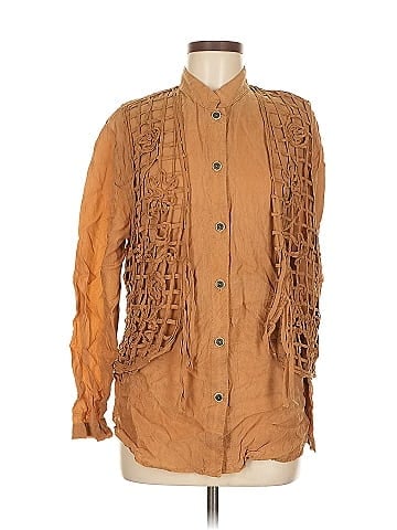 Cache Long Sleeve Button-Down Shirt (view 1)