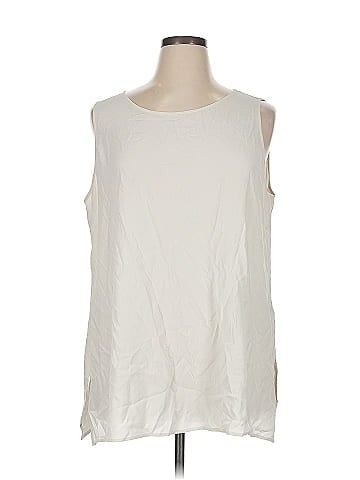 Eileen Fisher Sleeveless Silk Top (view 1)