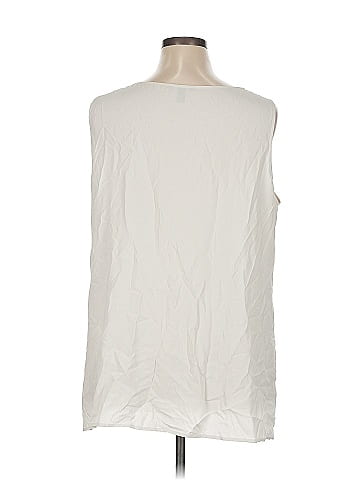 Eileen Fisher Sleeveless Silk Top (view 2)