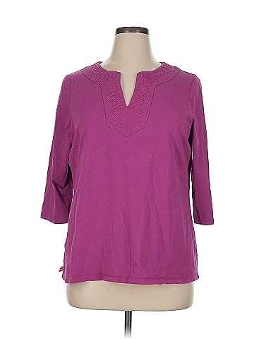 Charter Club 3/4 Sleeve Blouse (view 1)