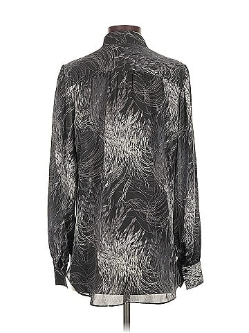 Equipment Long Sleeve Blouse (view 2)