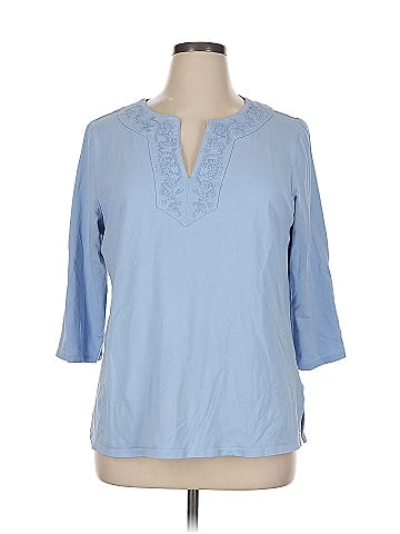 Charter Club 3/4 Sleeve Blouse (view 1)