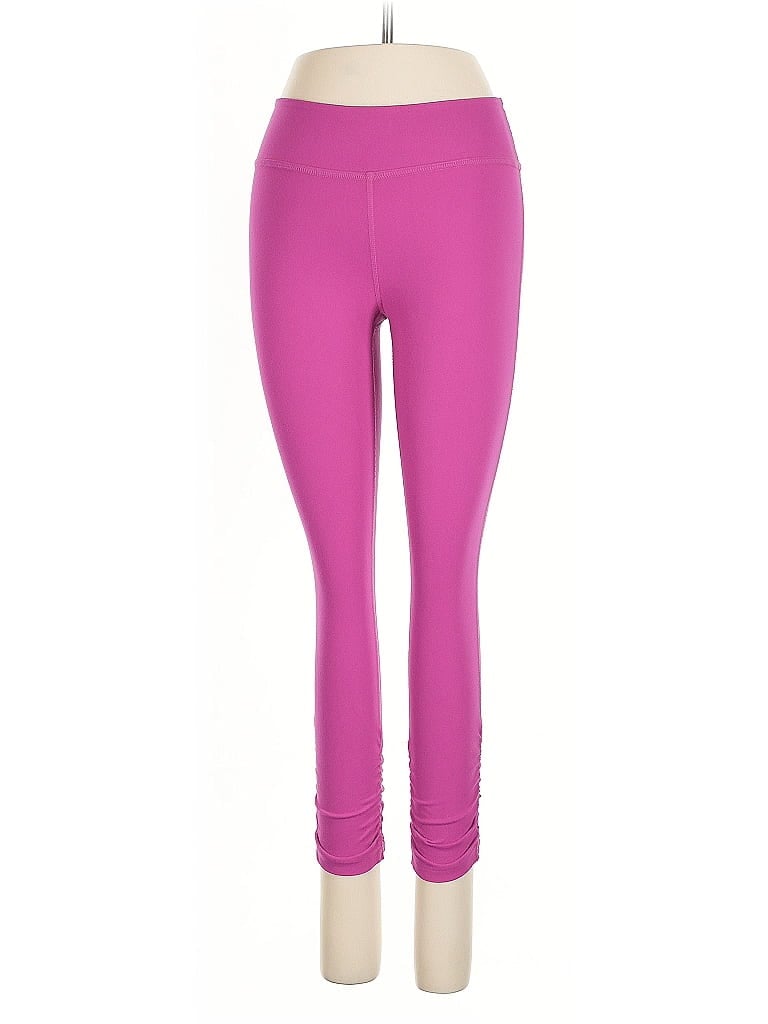Pre-owned Beyond Yoga Active Pants In Pink