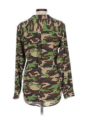 Equipment Long Sleeve Button-Down Shirt (view 2)