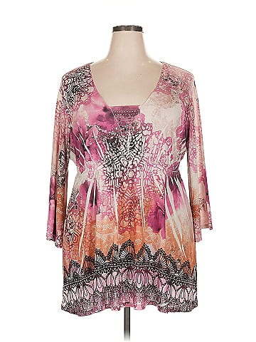 Faded Glory 3/4 Sleeve Top (view 1)