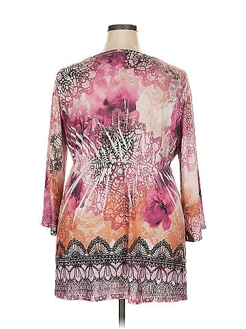 Faded Glory 3/4 Sleeve Top (view 2)